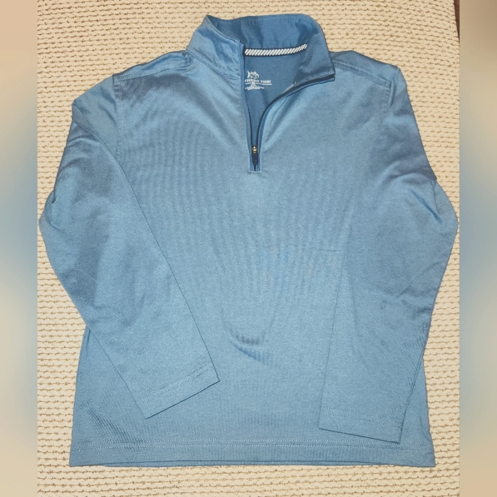 Southern Tide Pullover, Boys M, 8-10, blue